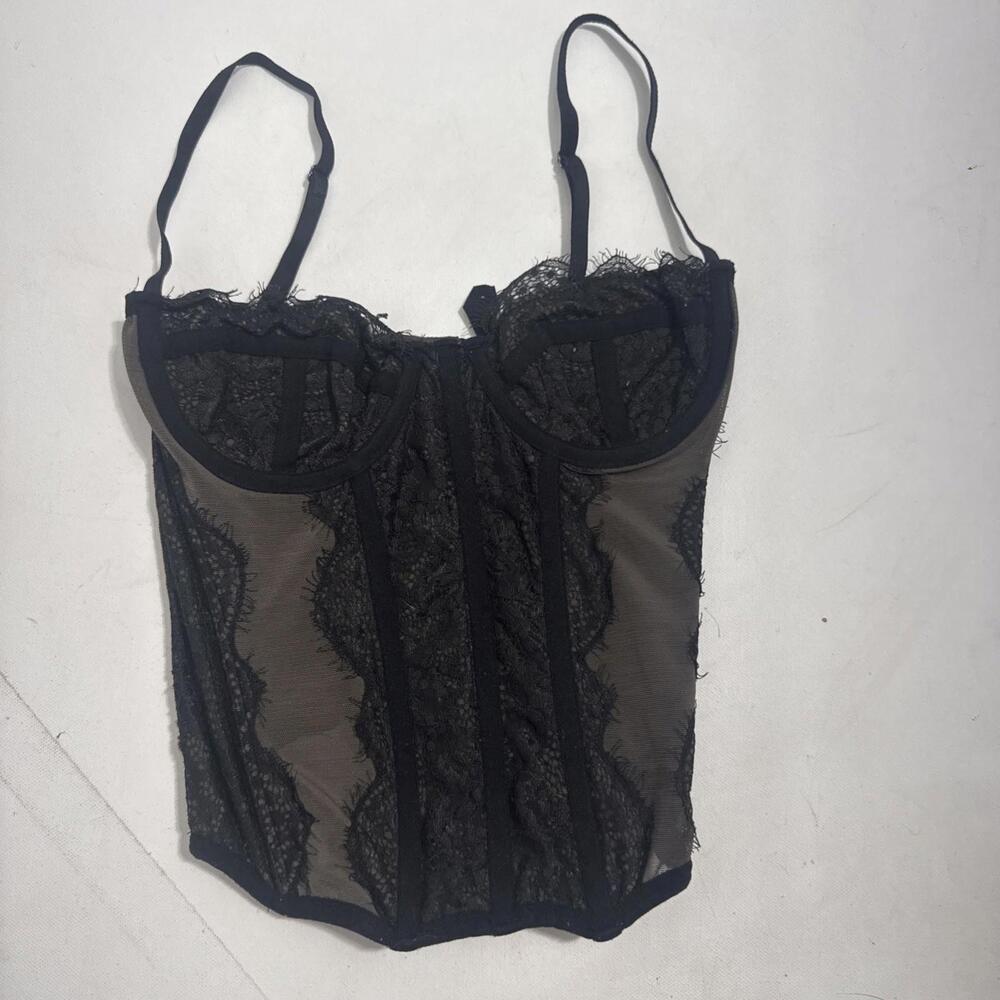 Out From Under Women Fairy Grunge Whimsigoth Festival Babydoll Corset Top Size S